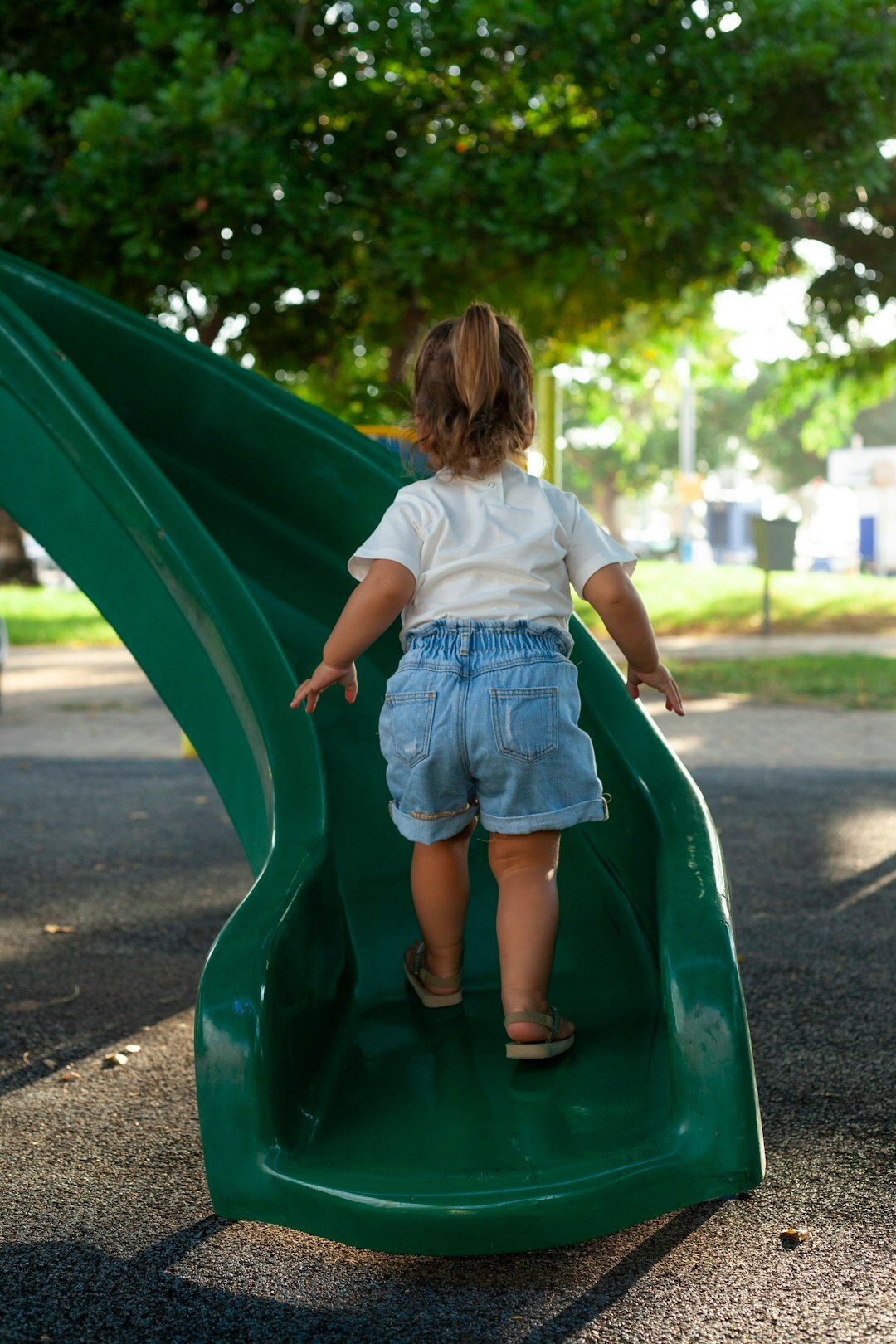 children playing outdoors
